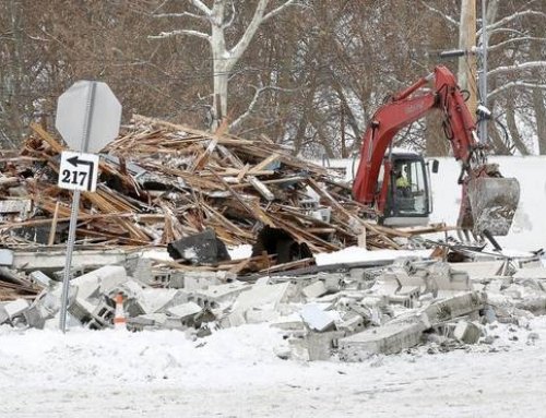 Old building collapses in downtown Kennewick