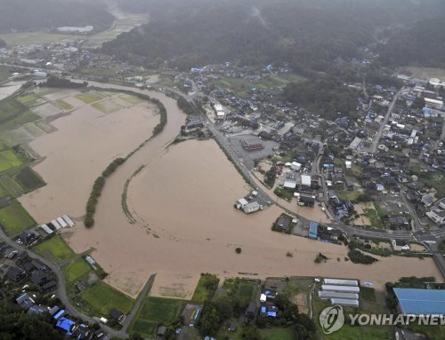 일 노토반도 폭우