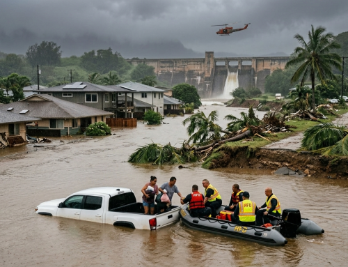 하와이 홍수